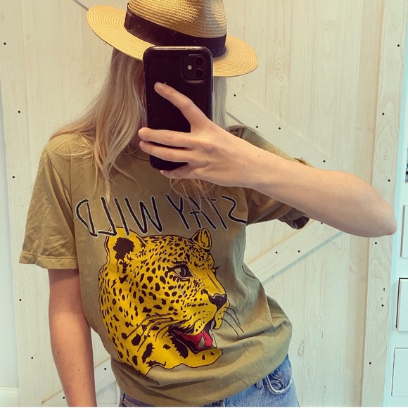 Life Clothing Co Tops - LIFE CLOTHING CO Stay Wild Graphic Tee